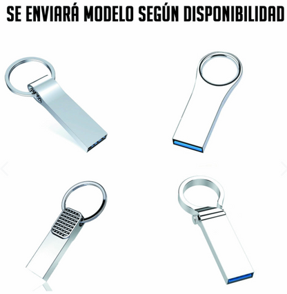 PENDRIVE LLAVERO 2 TB 3.0 + ADAPTADOR