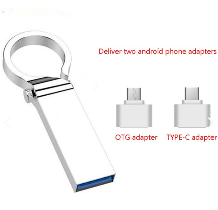 PENDRIVE LLAVERO 2 TB 3.0 + ADAPTADOR